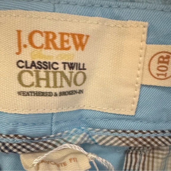 J. Crew Blue Classic Twill Chino Pants Size 10 - Picture 4 of 6